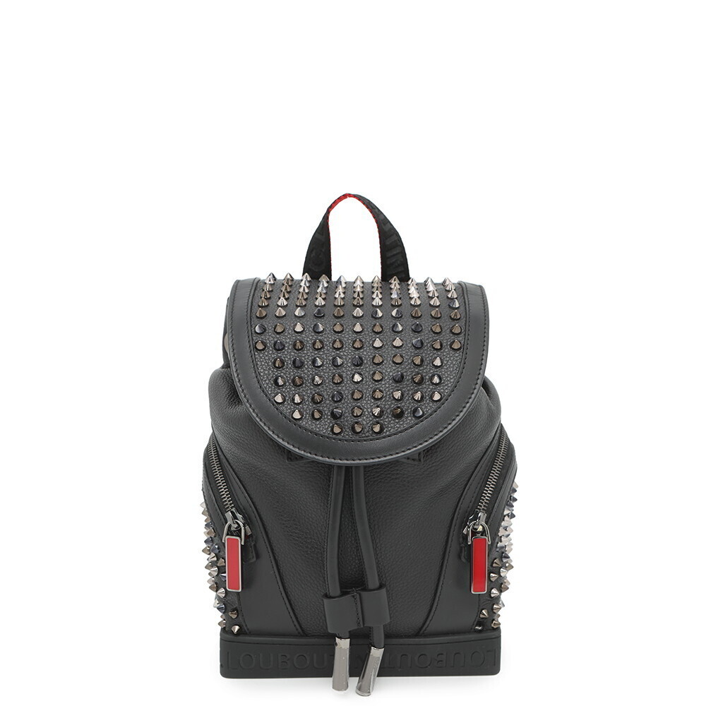 Christian Louboutin Explorer Funk Studded Backpack Black Bag - Picture 1 of 7